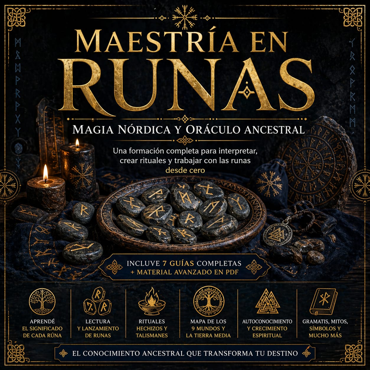 Maestría Ancestral para comprender tu camino, tomar decisiones y conectar con tu poder interior.