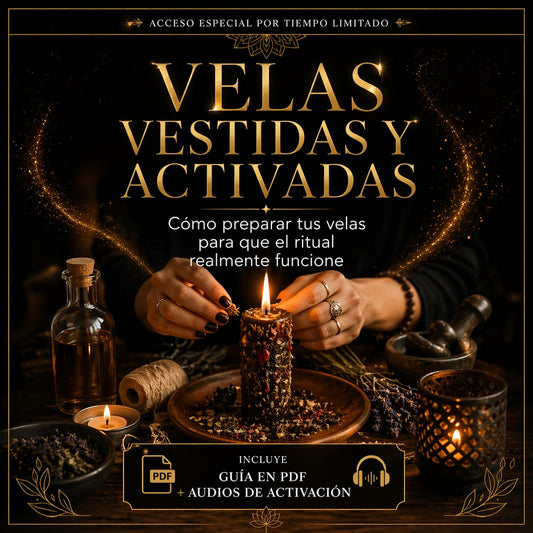 Transformá tus rituales en experiencias profundas, conscientes y energéticamente efectivas.